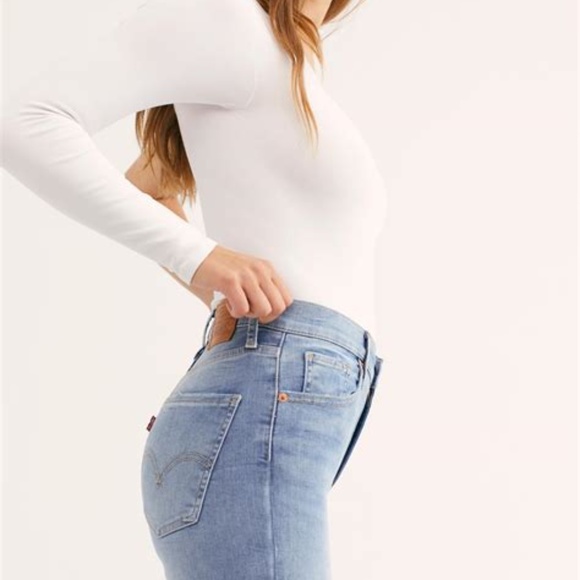 Levi’s Mile High Skinny Jean Light Wash - Picture 2 of 7